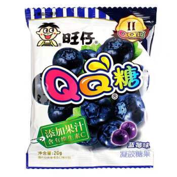 旺仔qq糖蓝莓味70g