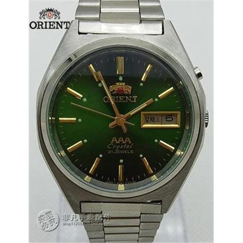 日本老双狮3a手表 男双历全自动机械表 清仓全钢防水原装老表