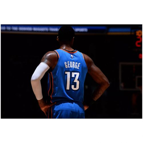 狼天影 保罗乔治海报墙贴画纸扣篮卧室学生宿舍寝室可来图定制 17 40*