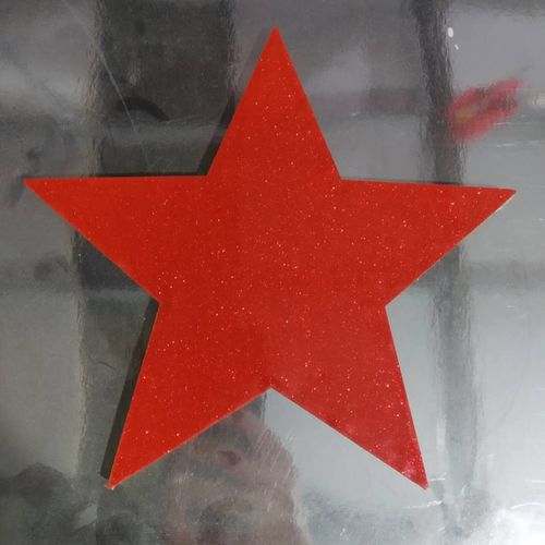 五角星道具 五角星道具手拿演出运动会入场式星星红歌