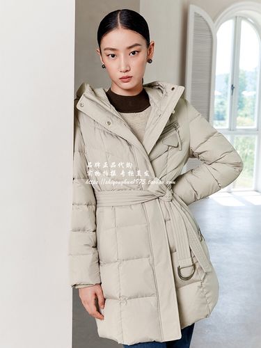 专柜正品敦奴/dunnu女装2021冬款新品羽绒服  dq5y210171  3380
