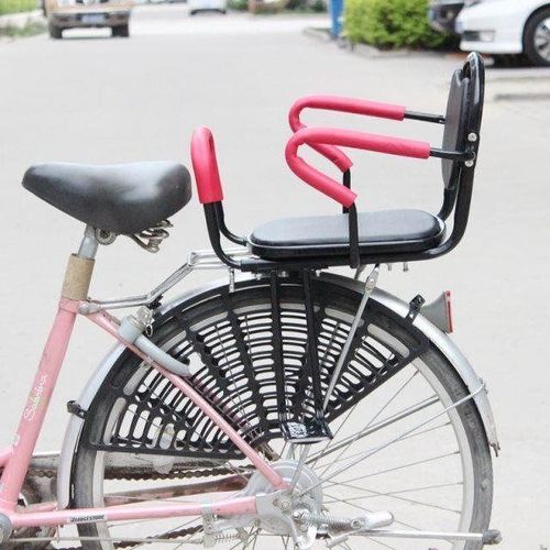 自行车儿童座椅大童安全电动车后座椅婴儿加大加宽单车后置坐