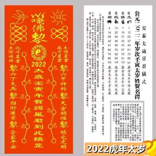 李居明2022虎年锦囊太岁星君贺谔大将军太岁卡犯太岁虎蛇猴猪龙