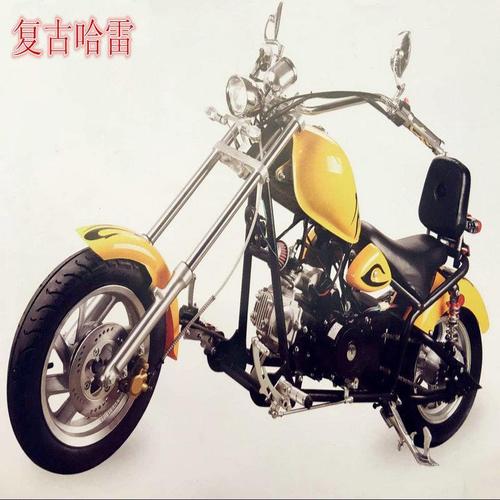 复古摩托车金刚狼哈雷车复古小哈雷摩托车哈雷摩托车卧机125cc