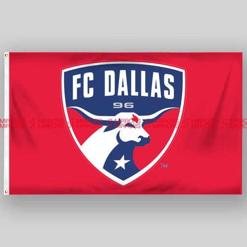 mls美国职业足球大联盟达拉斯足球俱乐部球队旗帜fc dallas flag