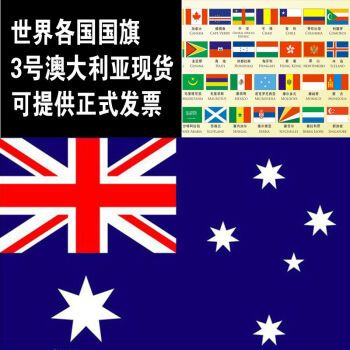 澳大利亚4号96*144cm旗子外澳洲户外大旗子英国韩国法国 4号144*96