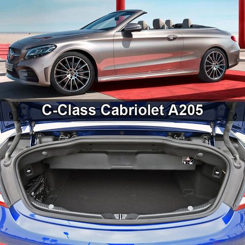 奔驰c300敞篷后备箱垫平治宾士benz c200 400 c43 cabriolet a205