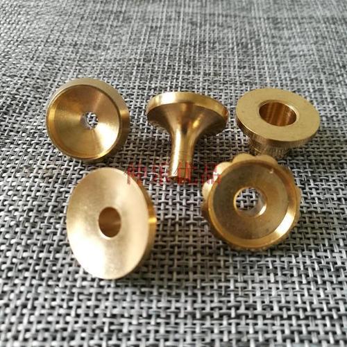 倒流香纯铜嘴铜底座崖柏檀香摆件导流香铜件配件塔香黄铜底座香托