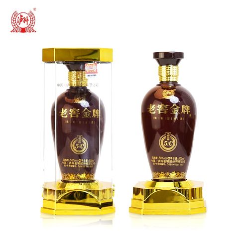 泸州老窖股份出品 泸州老窖金牌酒 5c 单瓶500ml