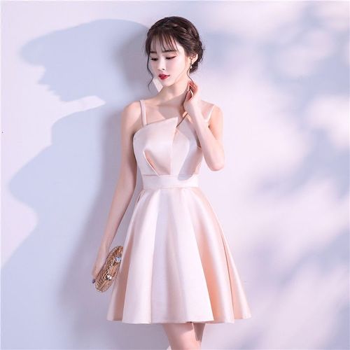 晚礼服女2021新款高贵宴会气质十八岁成人小礼服伴娘礼服平时可穿