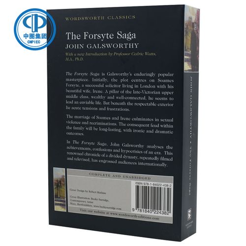 福尔赛世家 英文原版 the forsyte saga 进口小说 john galsworthy 约