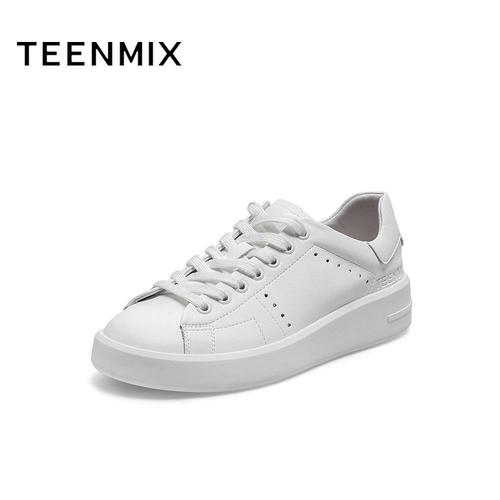 teenmix/天美意春夏新款商场同款舒适透气小白鞋百搭女休闲鞋az