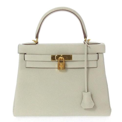 中古hermes爱马仕女包99新kelly凯莉包手提包 【brandear】