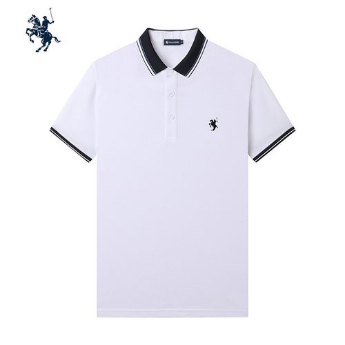 保罗polo男装新品夏季新款高档男士棉质短袖翻领polo衫马球刺绣上衣男