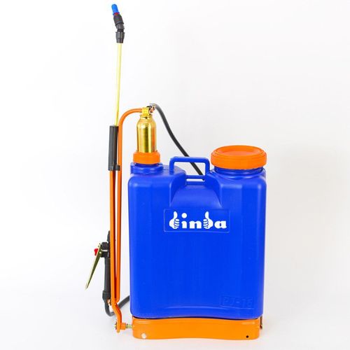 滨达手动喷雾器16l全新料高压力铜气室铁固喷雾器厂家直销