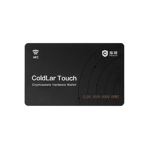 硬件冷钱包 库神touch 硬件卡式冷钱包  库o神离线钱包 nfc钱包