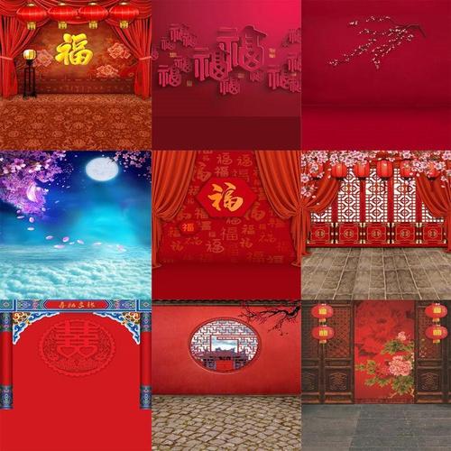 拍摄元旦摆拍大气背景虎年拍照简单幼儿园服装新年快乐布写真影楼