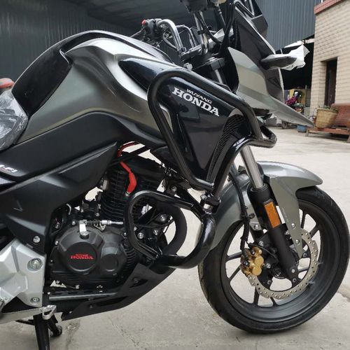 适用于五羊本田猛鸷cb190x保险杠改装件战鹰cbf190x防摔杠前护杠 猛鸷