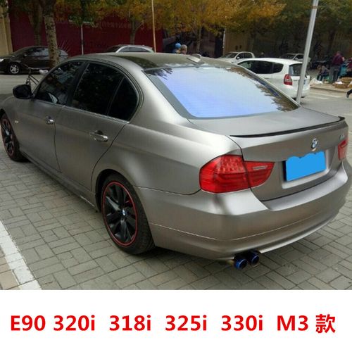 12款宝马老3系e90尾翼改装 320i 318i 3j25i 330i m3款外观改装