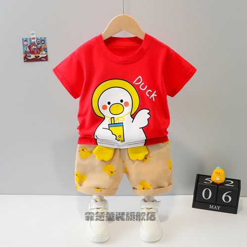 八个月宝宝衣服六个月宝宝夏装男分体1周岁一11八8七10九个月夏季薄款