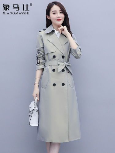 今年流行女装风衣大衣2021年新款潮春秋款高端时尚中长款外套秋冬