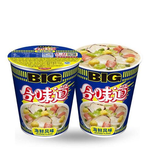 合1味道大桶ig海鲜风味整箱b2桶方便面泡lmw面大桶餐开杯乐速食早