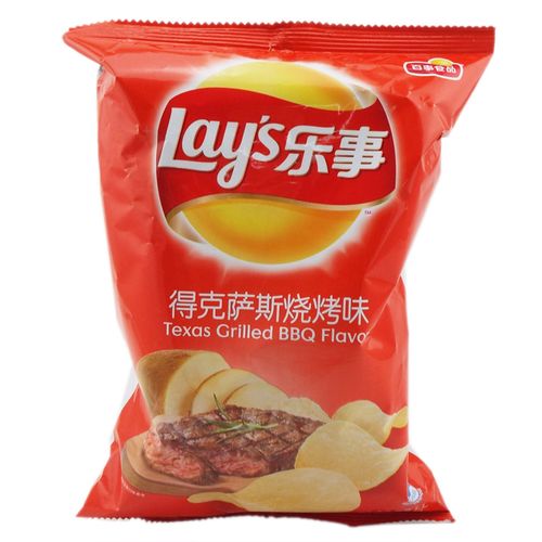 乐事薯片 70g 袋装 十种口味可选 膨化零食零嘴 乐事 (得克萨斯烧烤味