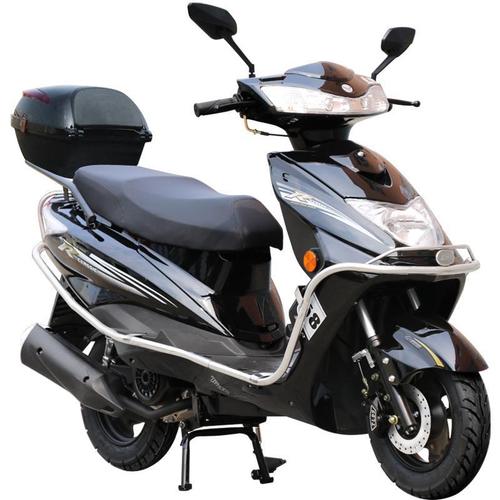 迅鹰踏板摩托车125男女士省油助力车国四电喷可上牌