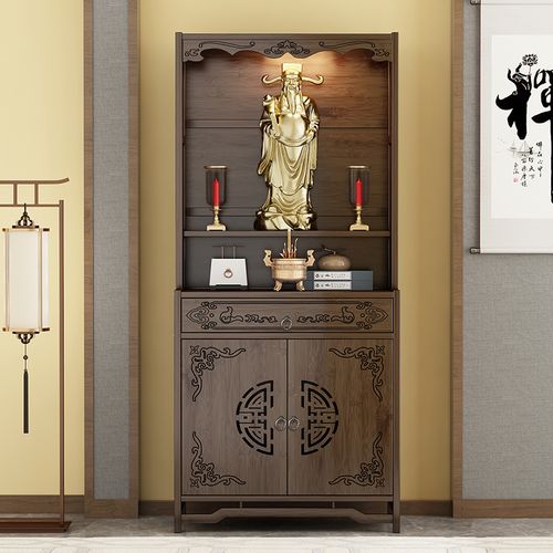 供桌佛龛神台佛台家用立柜供佛柜香炉供奉台菩萨财神爷客厅玄关桌