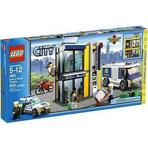 (legofree) lego 乐高 3661 银行与与解款行