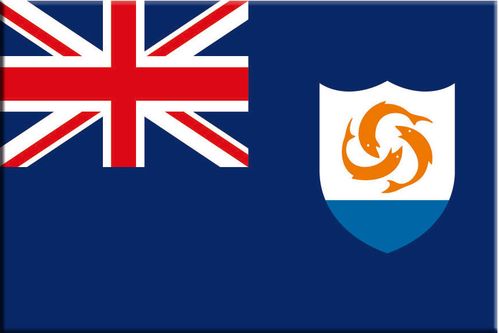 无框画装饰画挂画书画板会议室武馆体育馆比赛世界旗帜国旗安圭拉