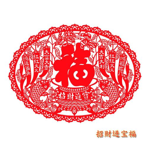 【迎新必备】字剪纸窗花福字门贴墙贴玻璃贴窗贴大号福字贴纸春节牛年