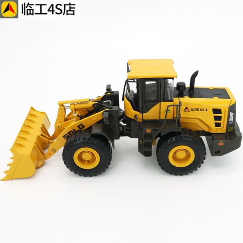 临工装载机模型合金50铲车l955f车模摆件高度仿真原厂