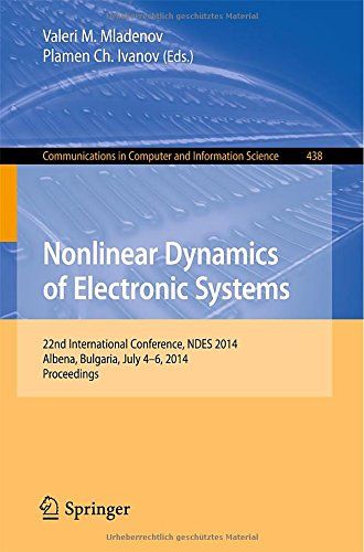 【预售】nonlinear dynamics of electronic systems: 22nd.