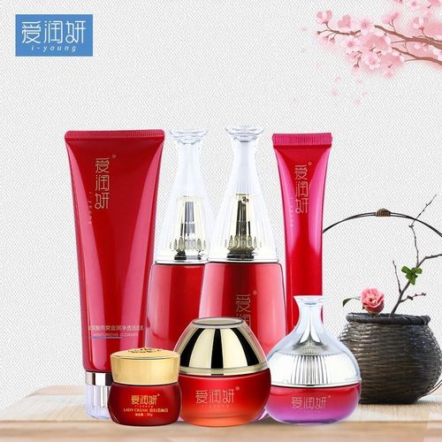 爱润妍玻尿酸燕窝系列水乳套装女补水去黄提亮肤色网红化妆护肤品