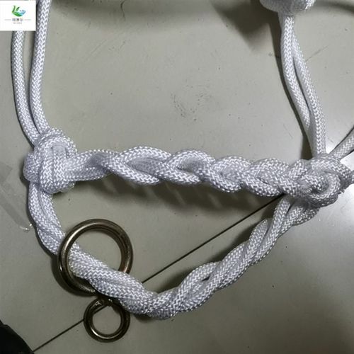 高档编花防水尼绳k绳耐磨牛缰龙拴牛绳秃牛头套牛龙头