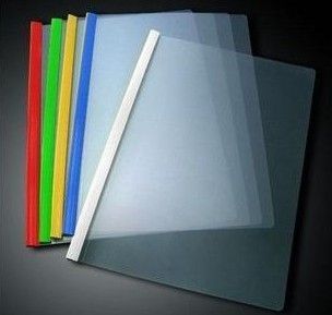 中号a4抽杆夹  彩色杆透明文件夹  拉杆夹  简历夹  15mm厚抽杆