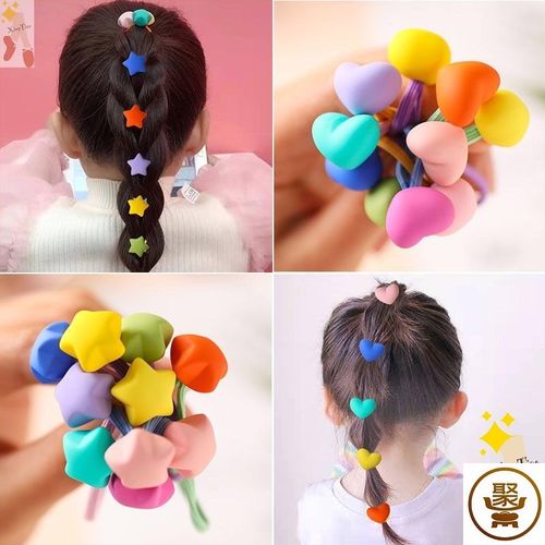 辫绳新款2岁2021年儿童橡皮筋扎头发高弹力耐用女孩气质小丫头4岁