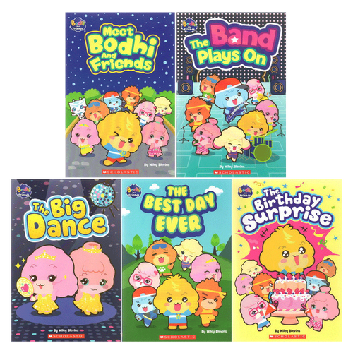 英文原版绘本 宝狄与朋友 bodhi and friends 儿童绘本5册