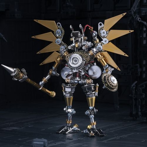 机械党炽天使人形机甲3d立体金属拼装模型diy手工高难度玩具礼物