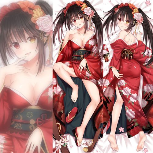 约会大作战和服狂三等身抱枕十香琴里古风动漫周边狂三全身抱枕套