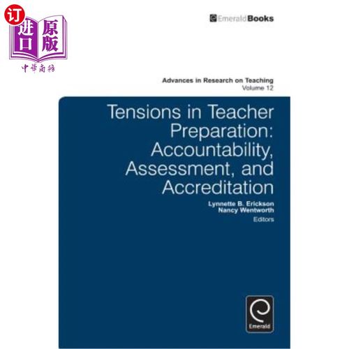 【中商海外直订】tensions in teacher preparation: accoun.