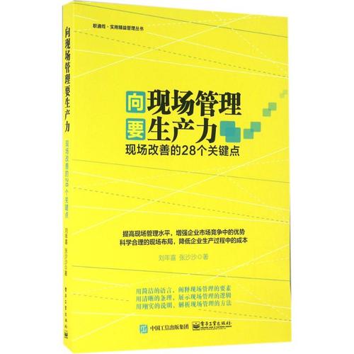 正版 向现场管理 生产力 场改善的28个关键点 刘年喜
