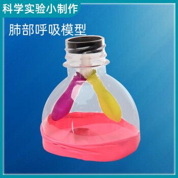小发明科学小实验套装马达玩具diy儿童手工材料小学生 肺部呼吸模型