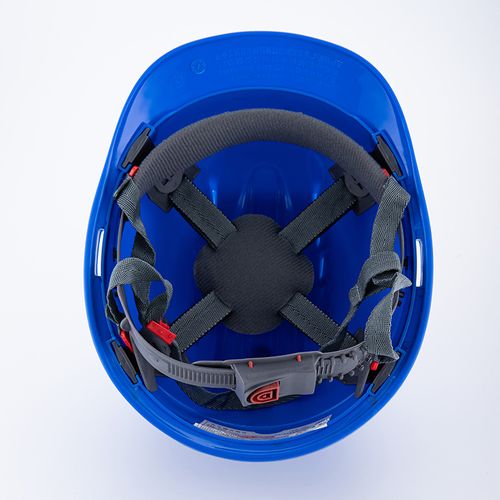 abs透气电力施工安全帽 建筑工程领导监工头盔加厚劳保塑料安全帽