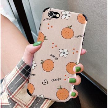 馨妍 适用苹果6手机壳iphone6蚕丝纹平果6s简约iphine6卡通可爱a1589