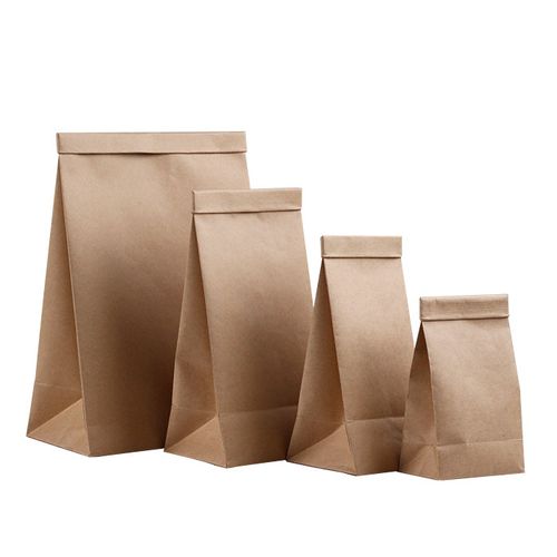 纸袋铁丝无字批简易散茶封口通用环保包装袋袋子茶叶牛皮自