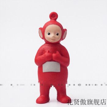 散货外国儿童卡通片天线宝宝天线得得b公仔模型手办场景摆件 小波1个