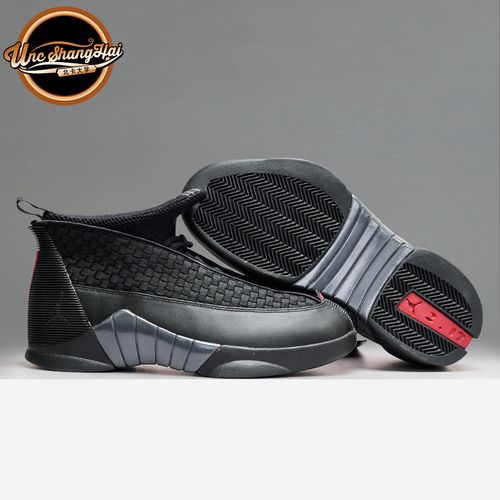 北卡大学 air jordan 15 aj15 乔15 隐形战机 黑红 881429-001