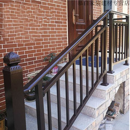 阳台栏杆安全护拦阳台护栏铝合金室外铁艺不锈钢栏杆安全楼梯扶手定制